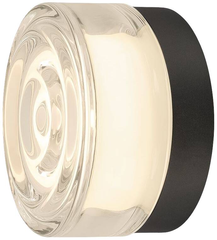 SLV CYFT WAVE 1008024 Aufbauleuchte 6.5W LED Schwarz