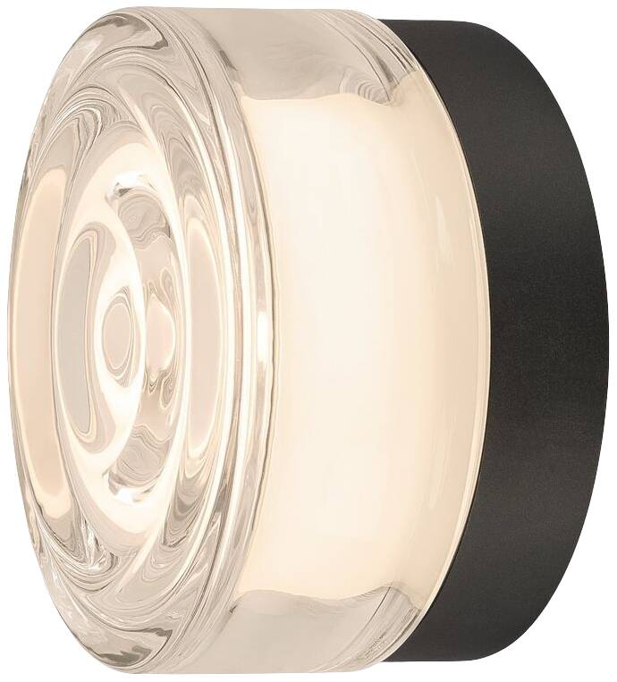 SLV CYFT WAVE 1008024 Aufbauleuchte 6.5W LED Schwarz