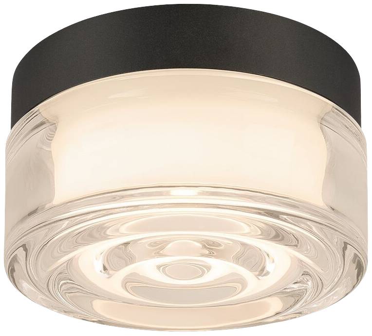 SLV CYFT WAVE 1008024 Aufbauleuchte 6.5W LED Schwarz