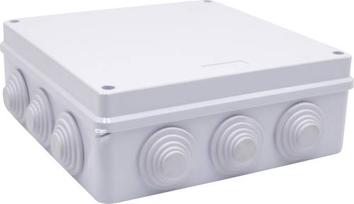 TRU COMPONENTS TC-RA 200x200x80 TC-10239060 Installations-Gehäuse ABS Kunststoff Weiß 1 St.