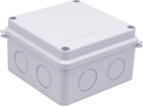 TRU COMPONENTS TC-RB 100x100x70 TC-10239092 Installations-Gehäuse ABS Kunststoff Weiß