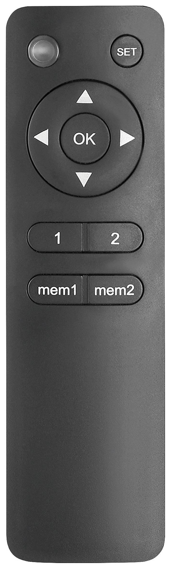 SpeaKa Professional SP-TVM-701 TV-Wandhalterung Zusammenklappbar, Mit Fernbedienung 81,3cm (32") - 190,5cm (75") elektrisch