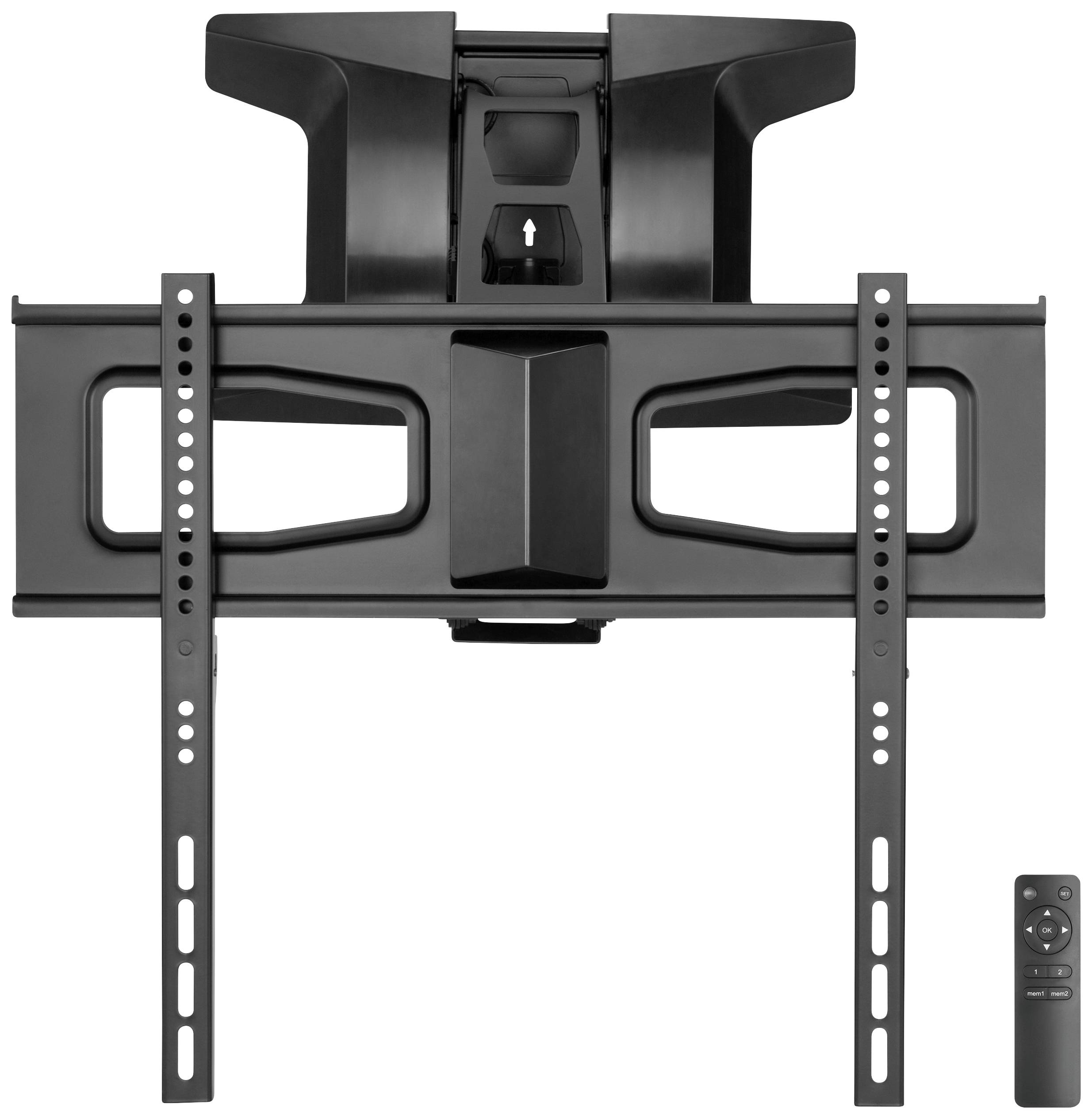 SpeaKa Professional SP-TVM-900 TV-Wandhalterung Geeignet für Curved-TV's, Mit Fernbedienung 94,0cm (37") - 177,8cm (70")