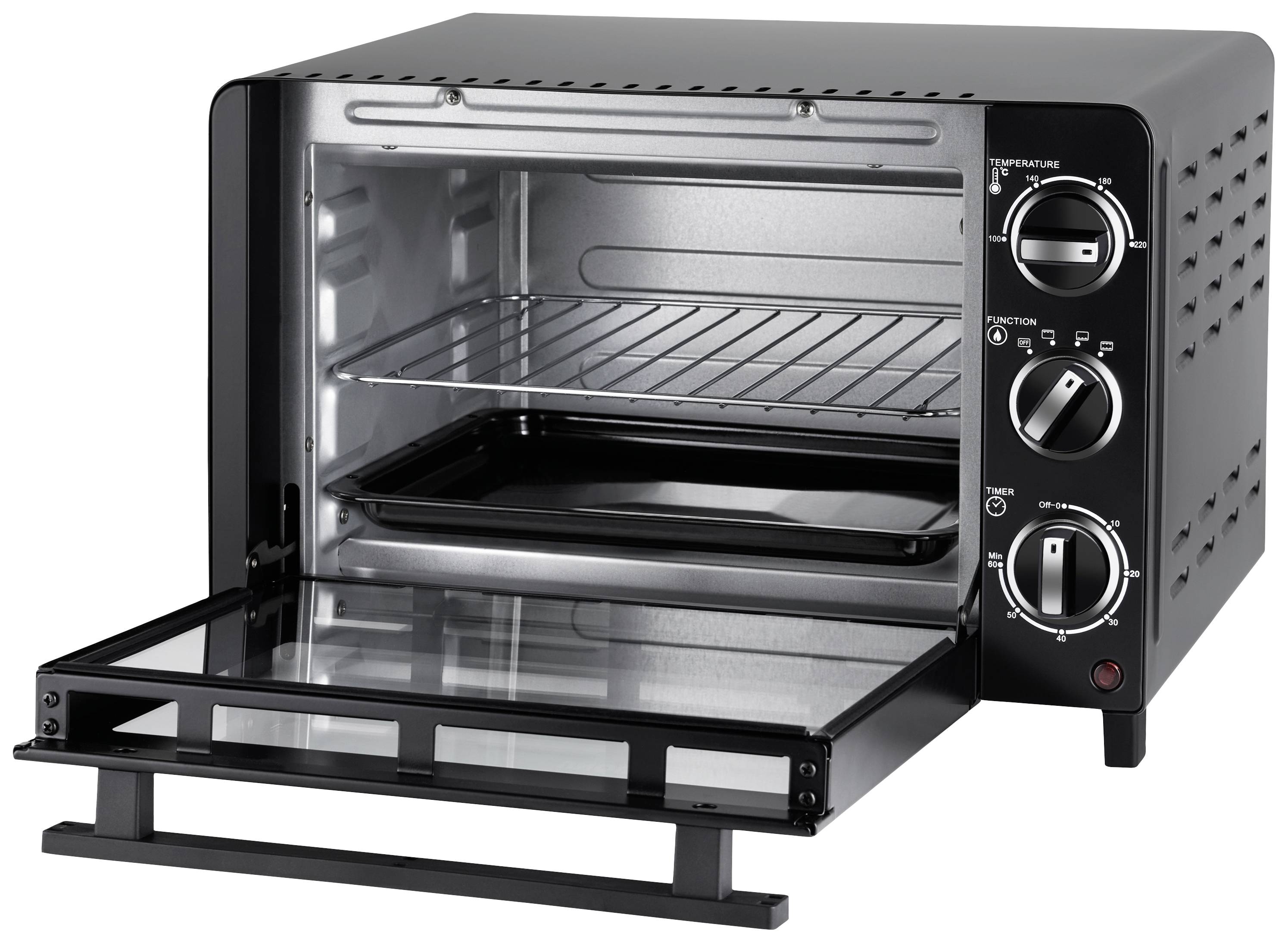 Unold 68875 Minibackofen Timerfunktion, Kontrollleuchte 18 l
