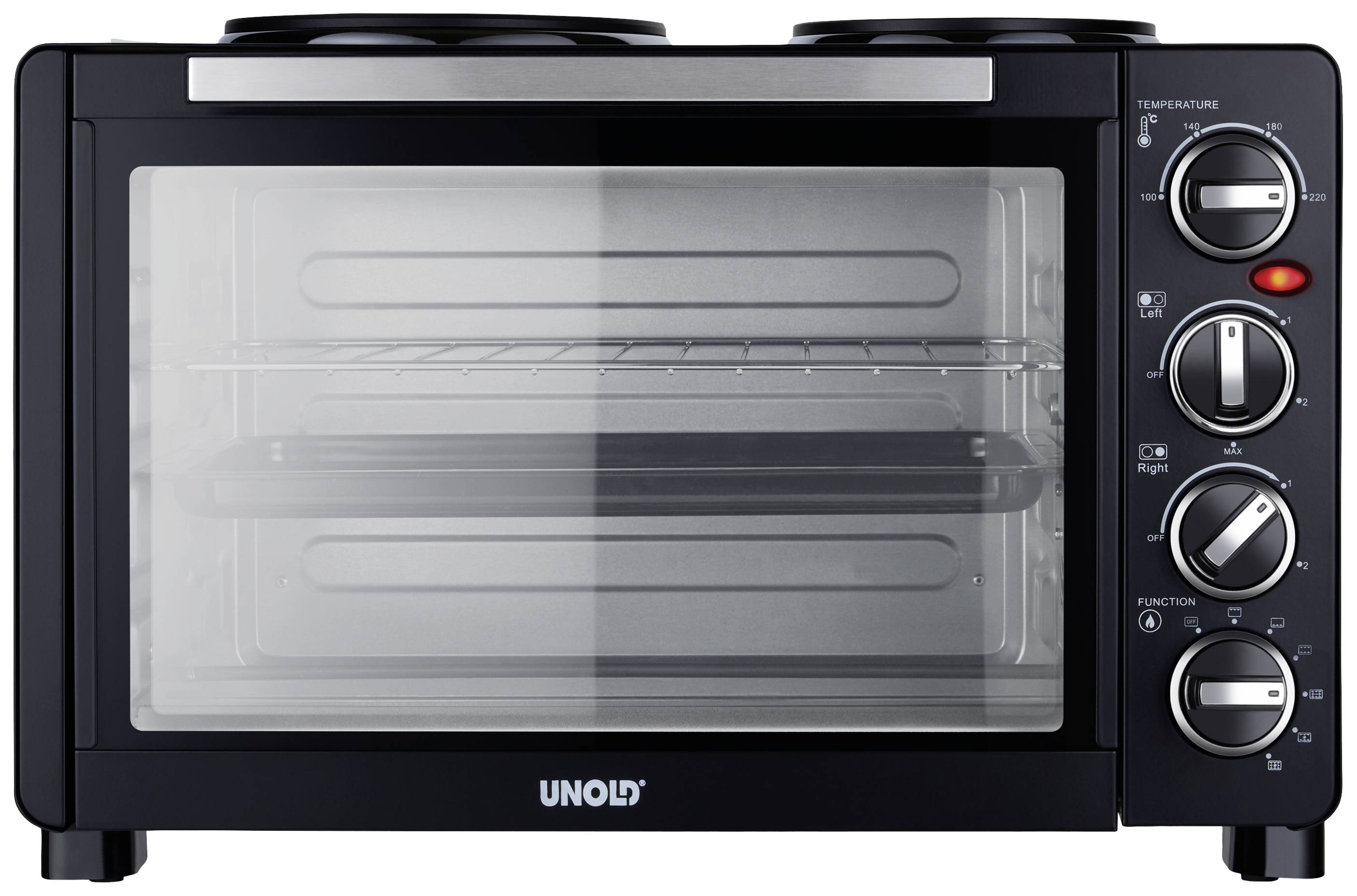 Unold All in One Minibackofen Kontrollleuchte 30 l