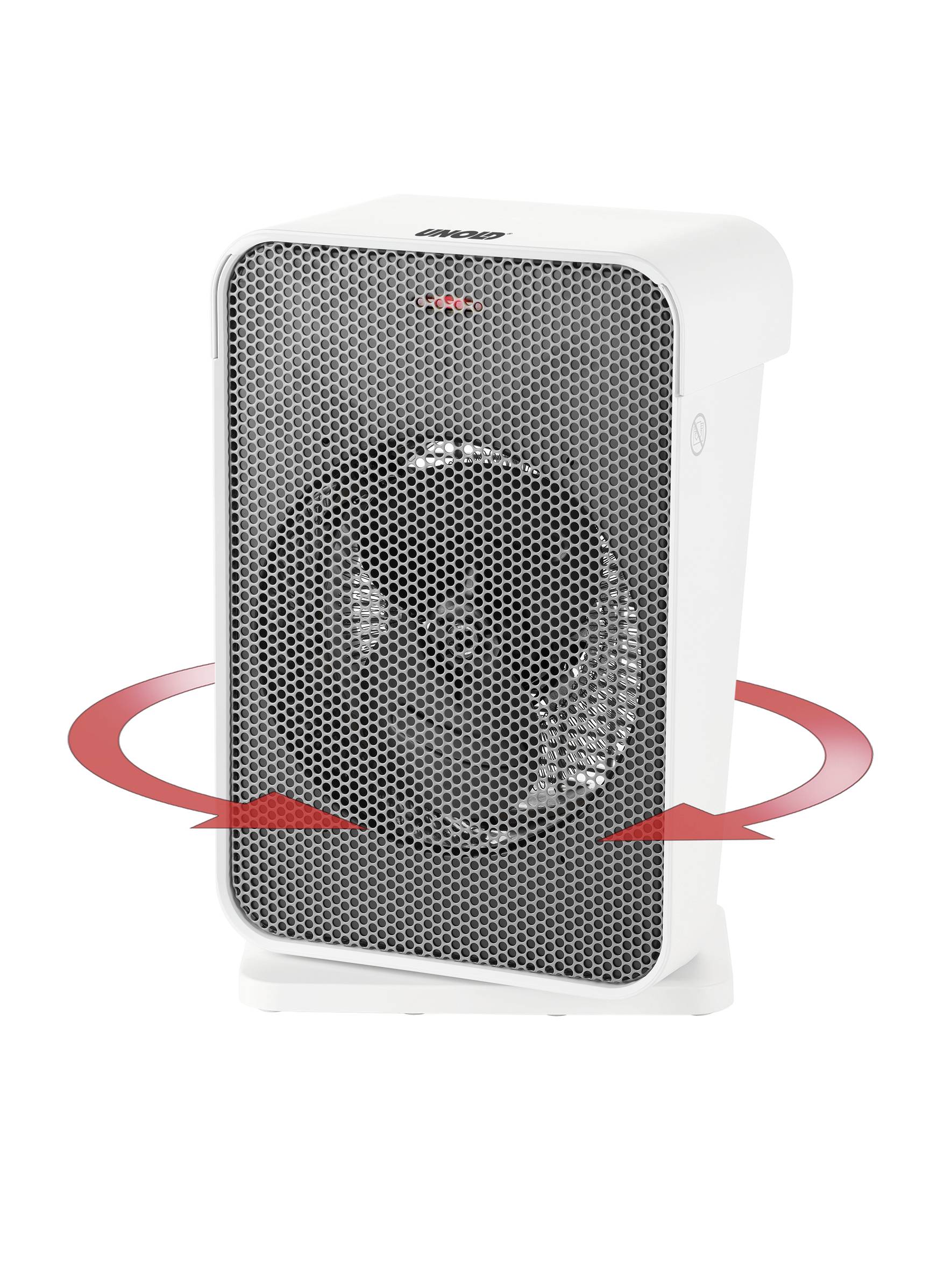 Unold 86450 Box IP21 Heizlüfter n.rel Weiß, Grau