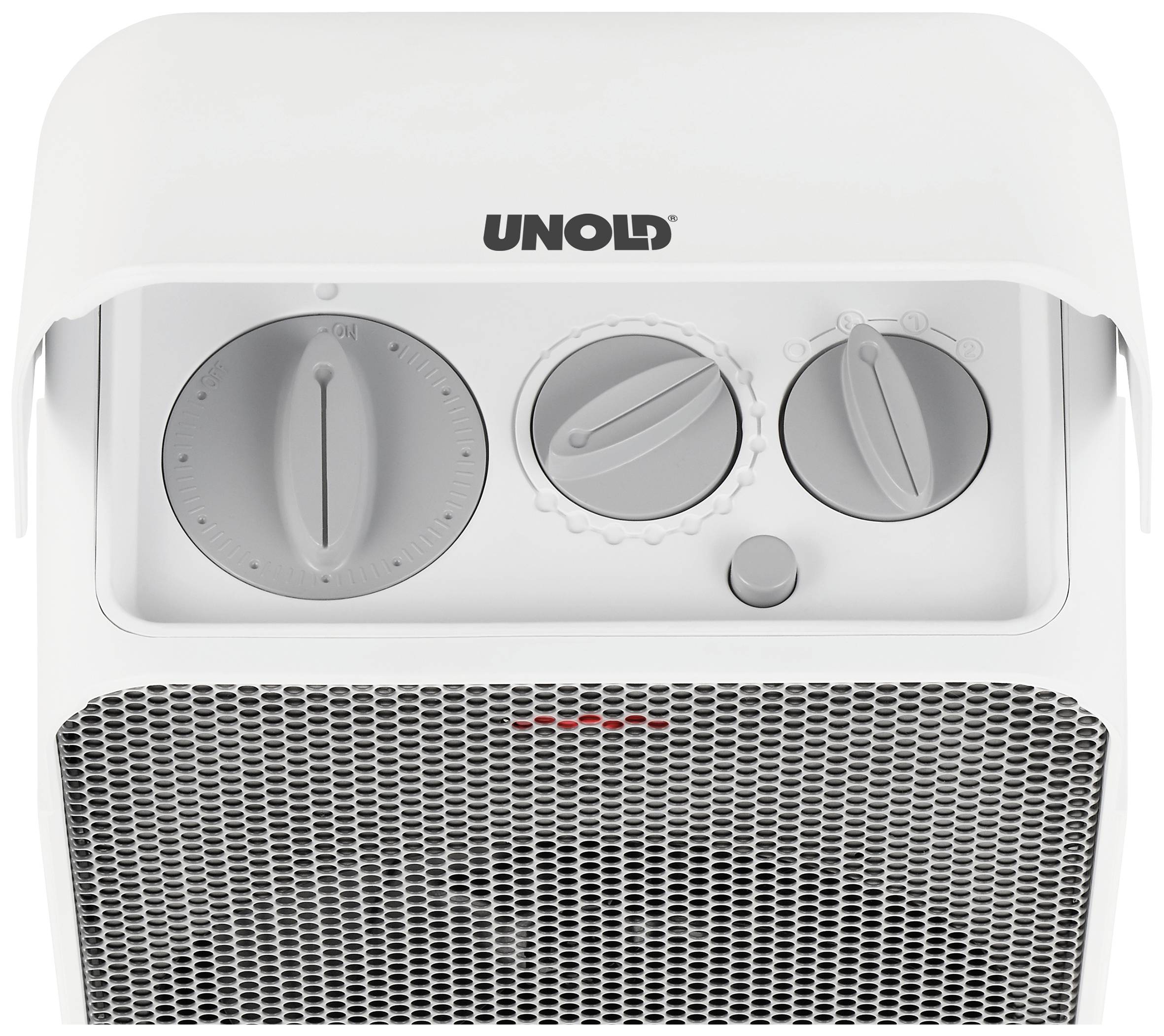 Unold 86450 Box IP21 Heizlüfter n.rel Weiß, Grau