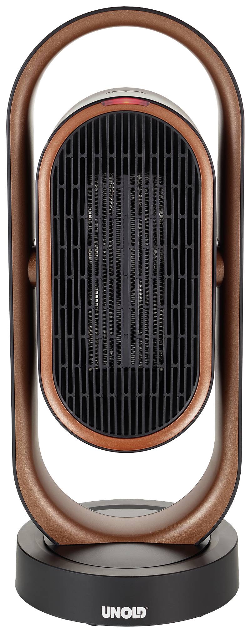 Unold 86535 3D PTC-Keramik-Heizlüfter 3D Kupfer, Schwarz