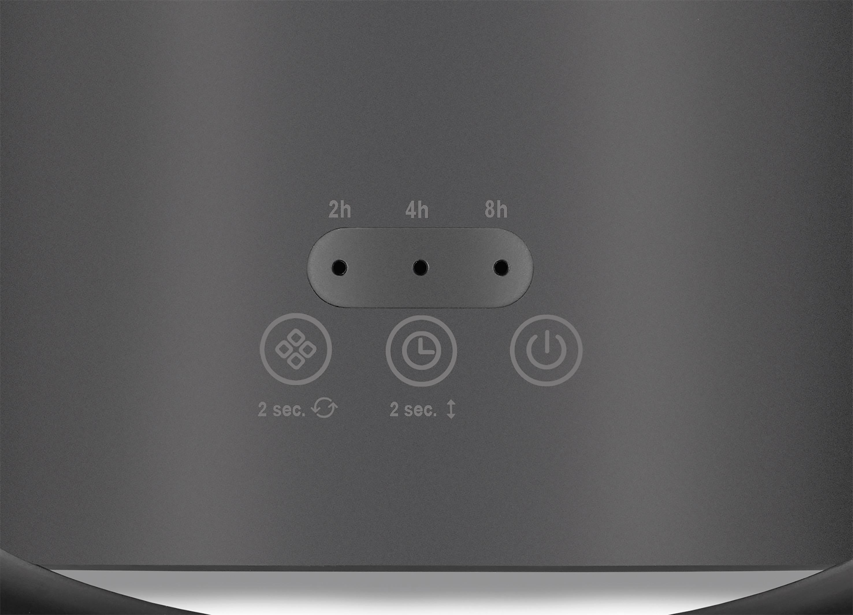 Unold 86535 3D PTC-Keramik-Heizlüfter 3D Kupfer, Schwarz