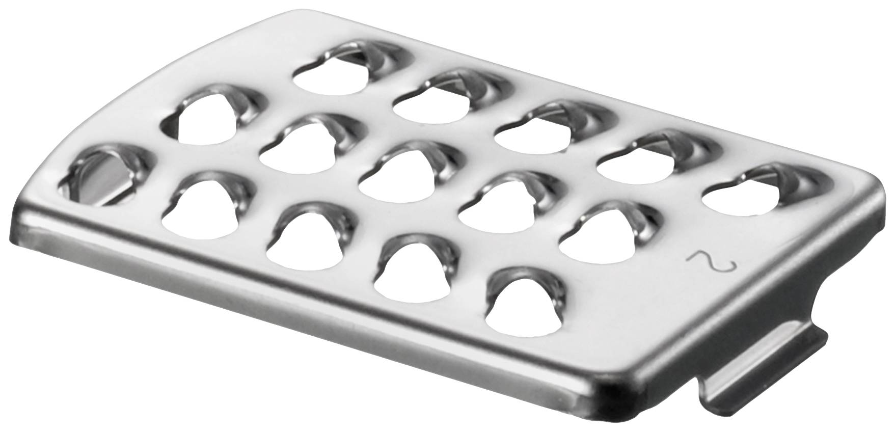 ESGE mitt. Nr. 2 Raspelscheibe Silber