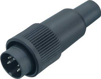 Binder 99 0617 02 06 Kabelstecker Stecker, gerade Gesamtpolzahl: 6 Serie (Rundsteckverbinder): 678 20St.