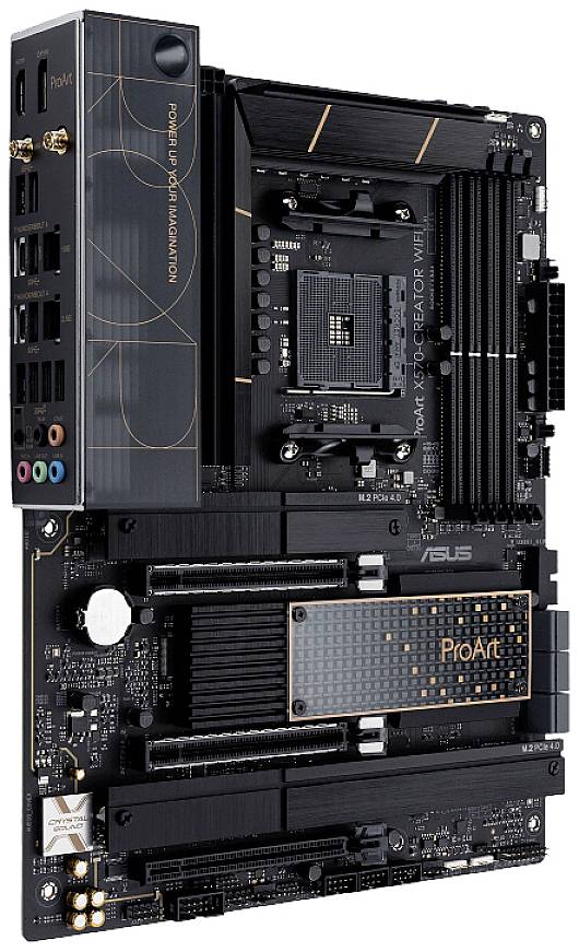 Asus ProArt X570-CREATOR WIFI Mainboard Sockel (PC) AMD AM4 Formfaktor (Details) ATX Mainboard-Chipsatz AMD® X570