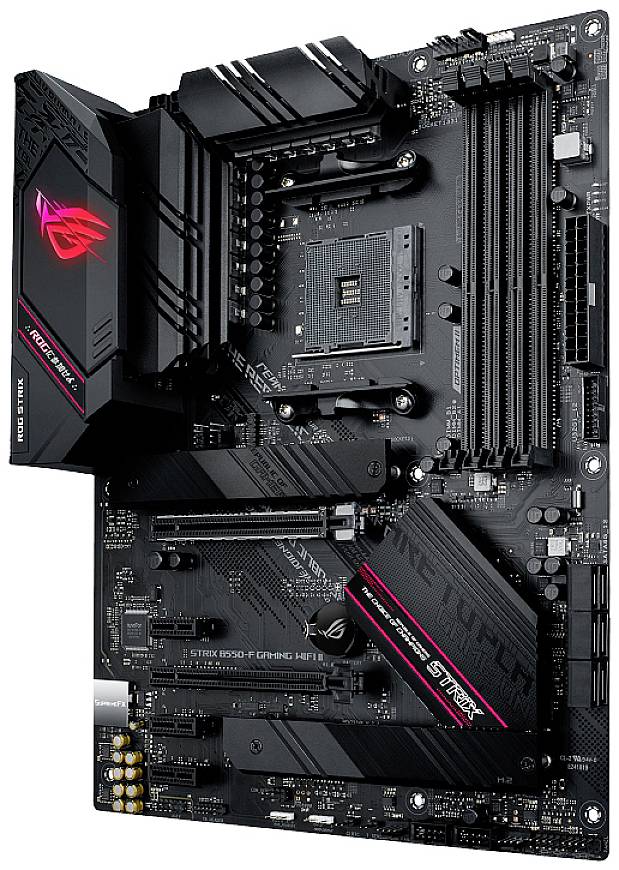 Asus ROG STRIX B550-F GAMING WIFI II Mainboard Sockel (PC) AMD® AM4 Formfaktor (Details) ATX Mainboard-Chipsatz AMD® B550