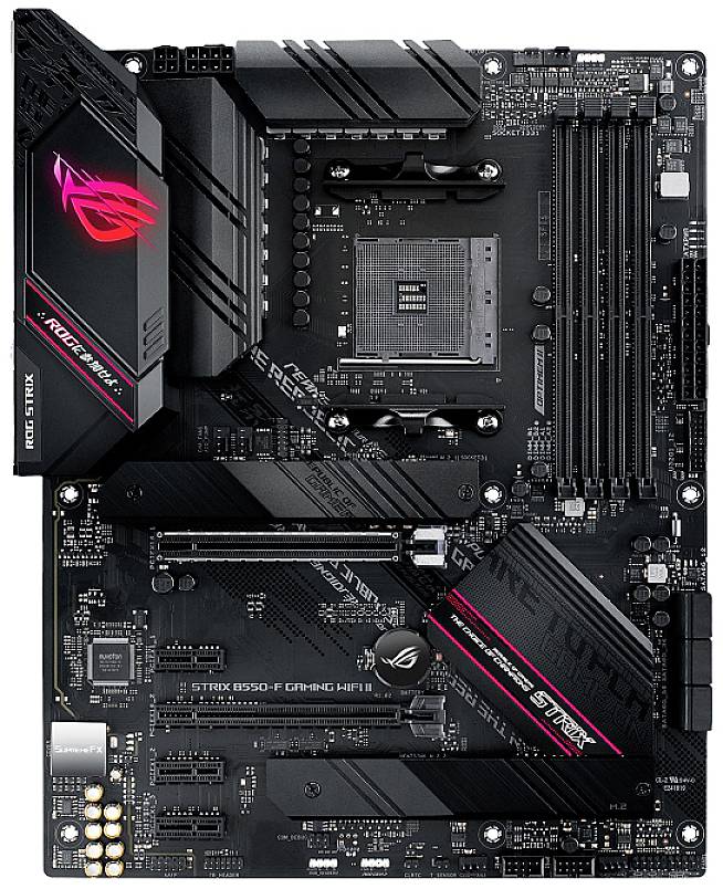 Asus ROG STRIX B550-F GAMING WIFI II Mainboard Sockel (PC) AMD® AM4 Formfaktor (Details) ATX Mainboard-Chipsatz AMD® B550