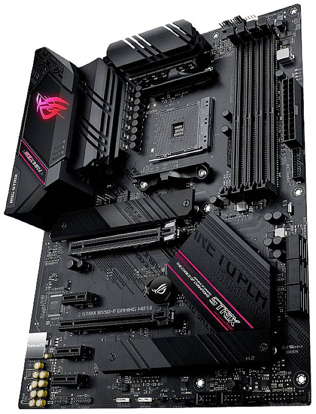 Asus ROG STRIX B550-F GAMING WIFI II Mainboard Sockel (PC) AMD® AM4 Formfaktor (Details) ATX Mainboard-Chipsatz AMD® B550