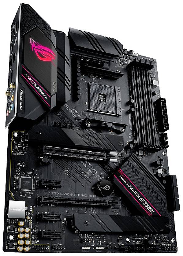 Asus ROG STRIX B550-F GAMING WIFI II Mainboard Sockel (PC) AMD® AM4 Formfaktor (Details) ATX Mainboard-Chipsatz AMD® B550