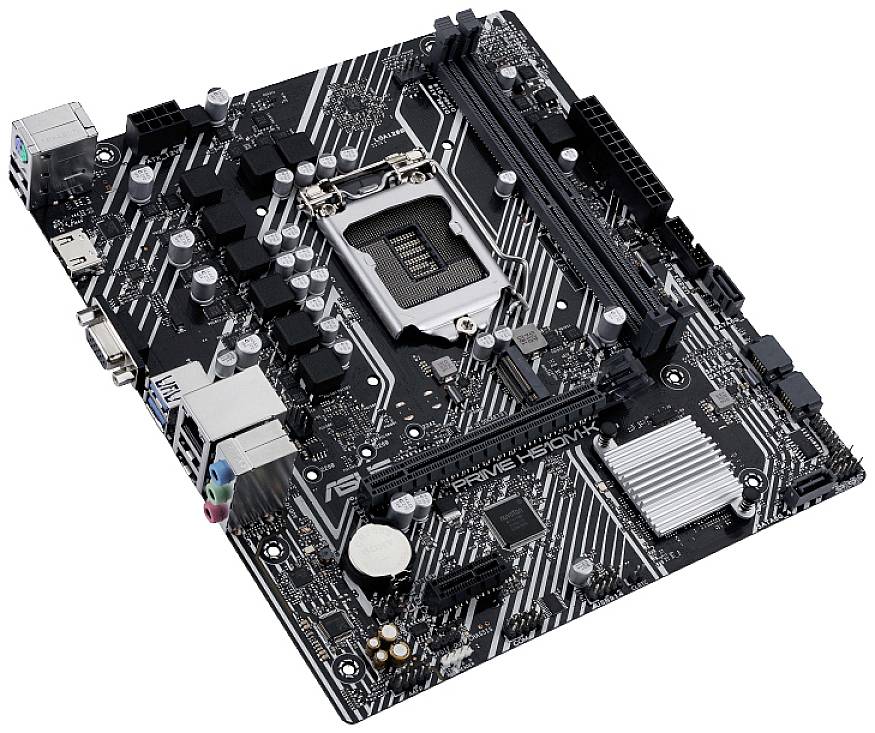 Asus PRIME H510M-K Mainboard Sockel (PC) Intel® LGA 1200 Formfaktor (Details) Micro-ATX Mainboard-Chipsatz Intel® H510