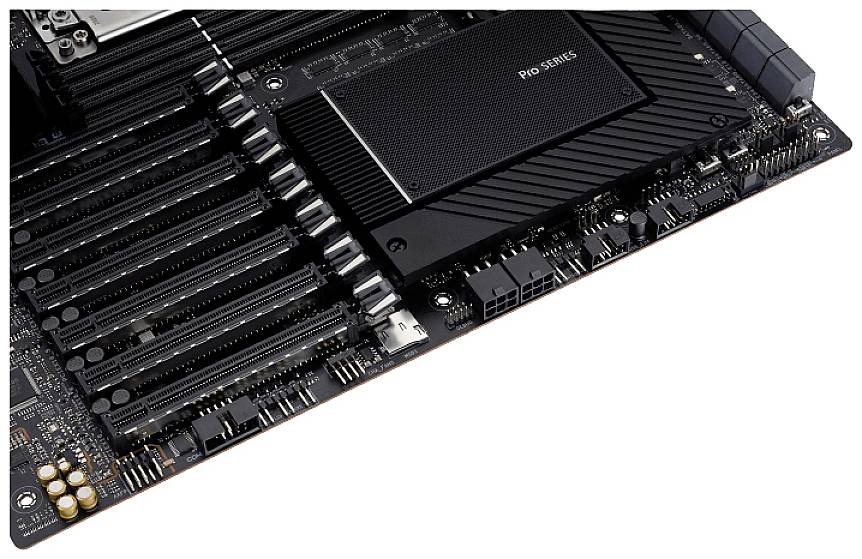 Asus sWRX 8 PRO WS WRX80E-SAGE SE WIFI Mainboard Sockel (PC) AMD® SP3 Formfaktor (Details) ATX Mainboard-Chipsatz AMD® WRX80