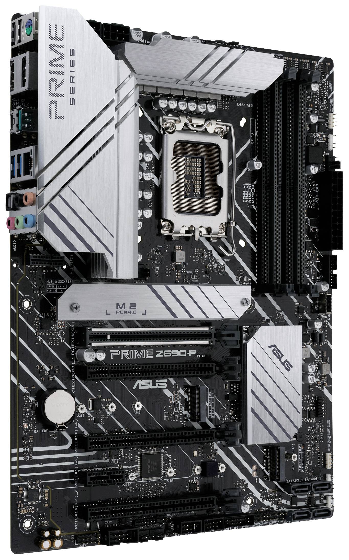 Asus PRIME Z690-P Mainboard Sockel (PC) Intel® 1700 Formfaktor (Details) ATX Mainboard-Chipsatz Int