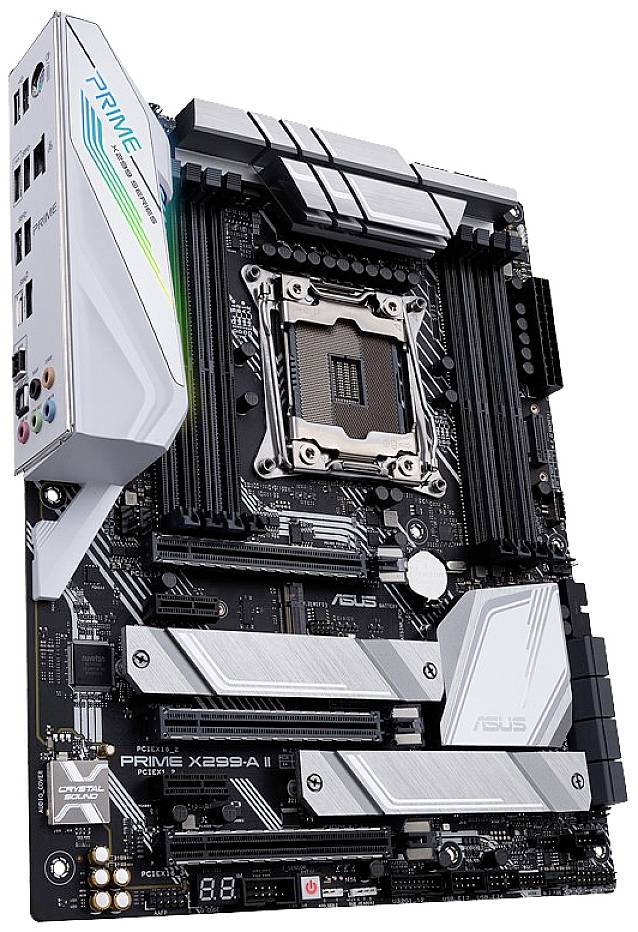 Asus Prime X299-A II Mainboard Sockel (PC) Intel® LGA 2066 Formfaktor (Details) ATX Mainboard-Chipsatz Intel® X299