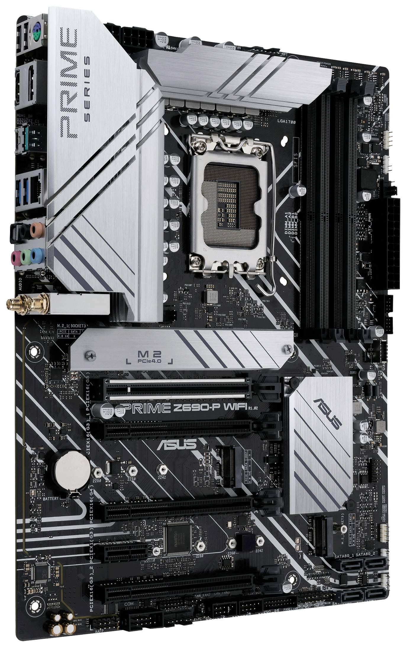 Asus PRIME Z690-P WIFI Mainboard Sockel (PC) Intel® 1700 Formfaktor (Details) ATX Mainboard-Chipsatz Intel® Z690