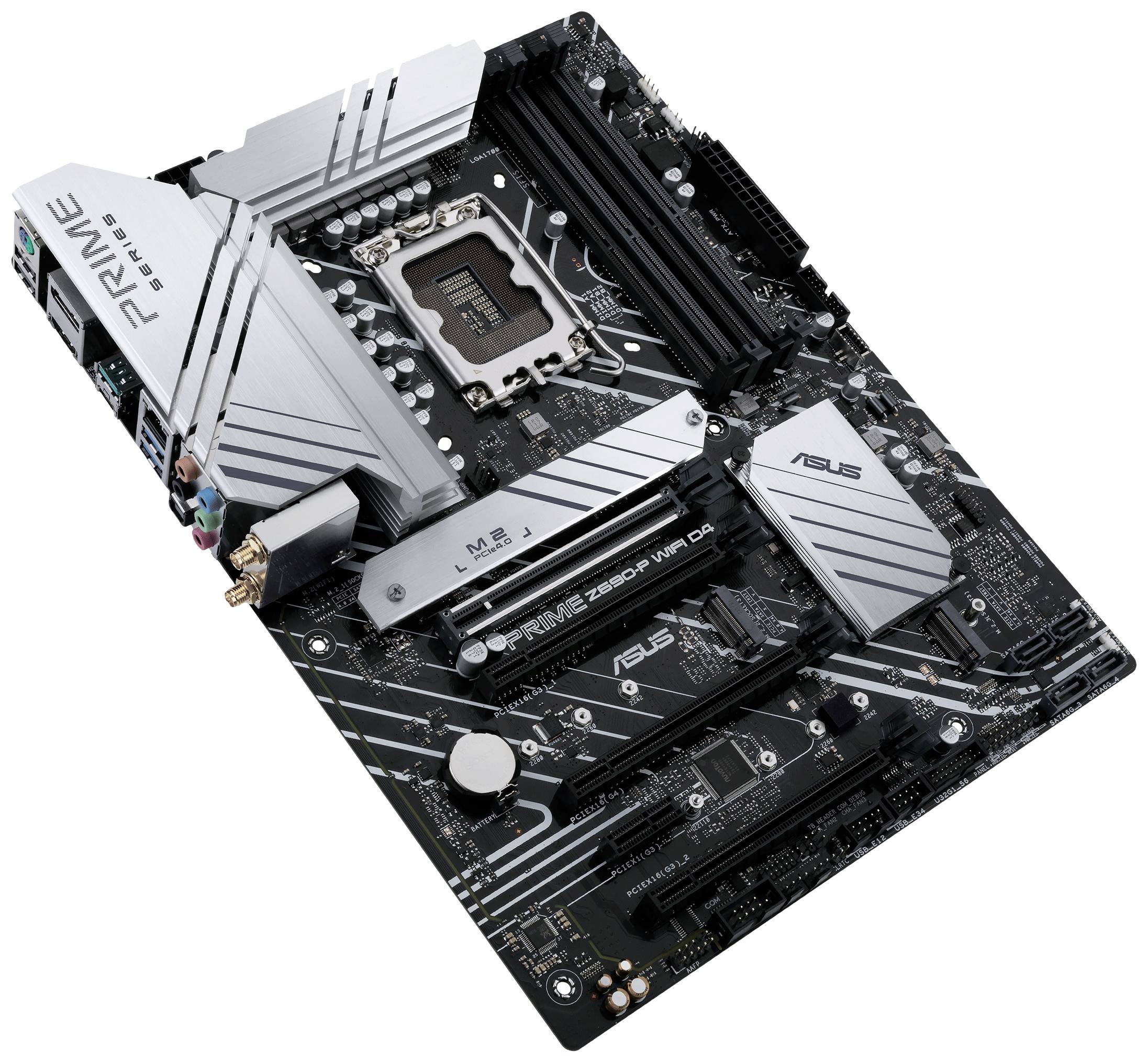 Asus PRIME Z690-P WIFI D4 Mainboard Sockel (PC) Intel® 1700 Formfaktor (Details) ATX Mainboard-Chip