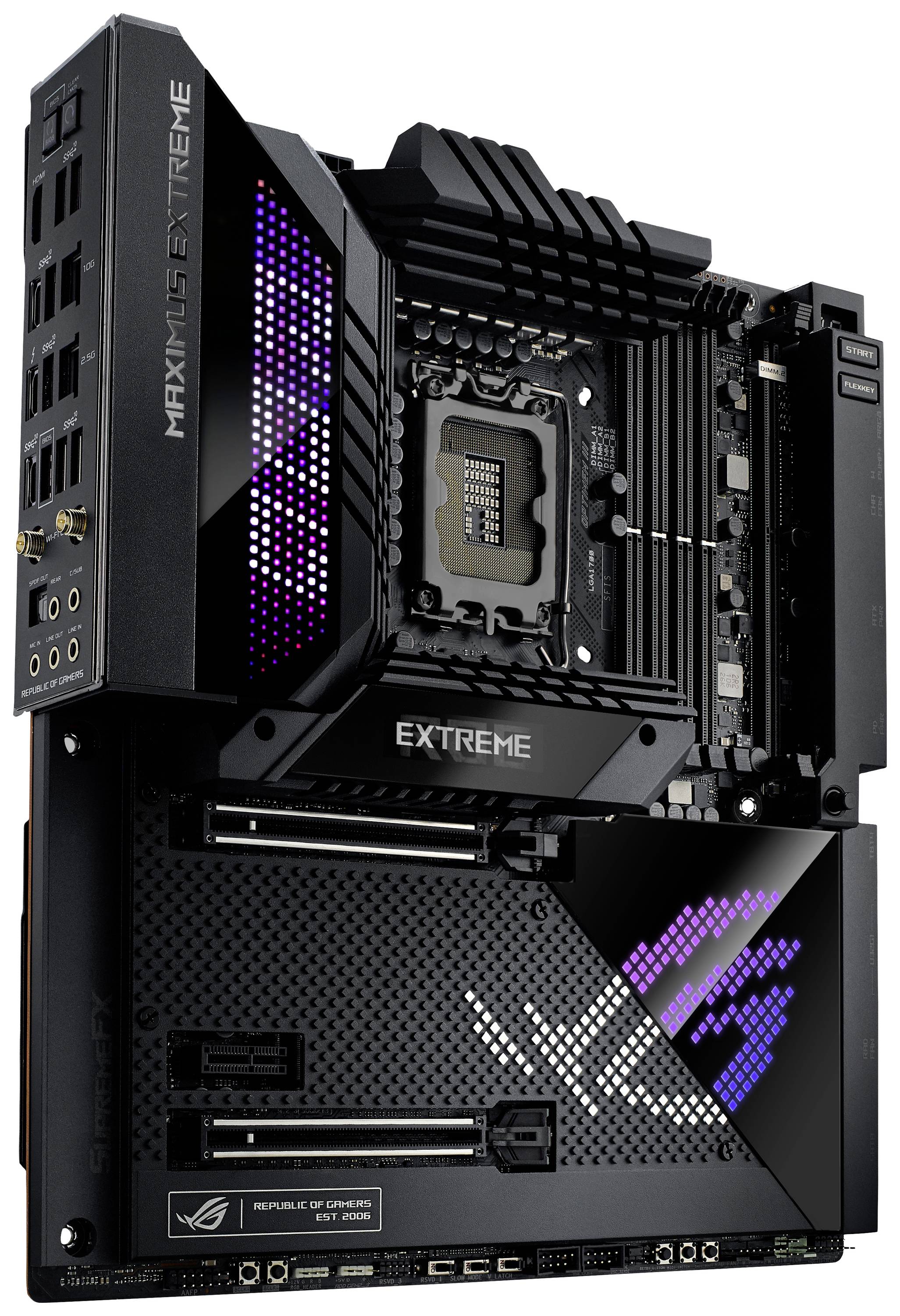 Asus ROG MAXIMUS Z690 EXTREME Mainboard Sockel (PC) Intel® 1700 Formfaktor (Details) ATX Mainboard-Chipsatz Intel® Z690