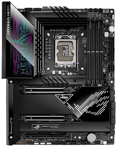 Asus ROG MAXIMUS Z690 HERO Mainboard Sockel (PC) Intel® 1700 Formfaktor (Details) ATX Mainboard-Chi