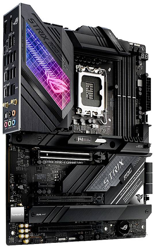 Asus ROG STRIX Z690-E GAMING WIFI Mainboard Sockel (PC) Intel® LGA 1700 Formfaktor (Details) ATX Mainboard-Chipsatz Intel® Z690
