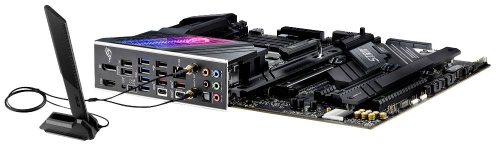 Asus ROG STRIX Z690-E GAMING WIFI Mainboard Sockel (PC) Intel® LGA 1700 Formfaktor (Details) ATX Mainboard-Chipsatz Intel® Z690