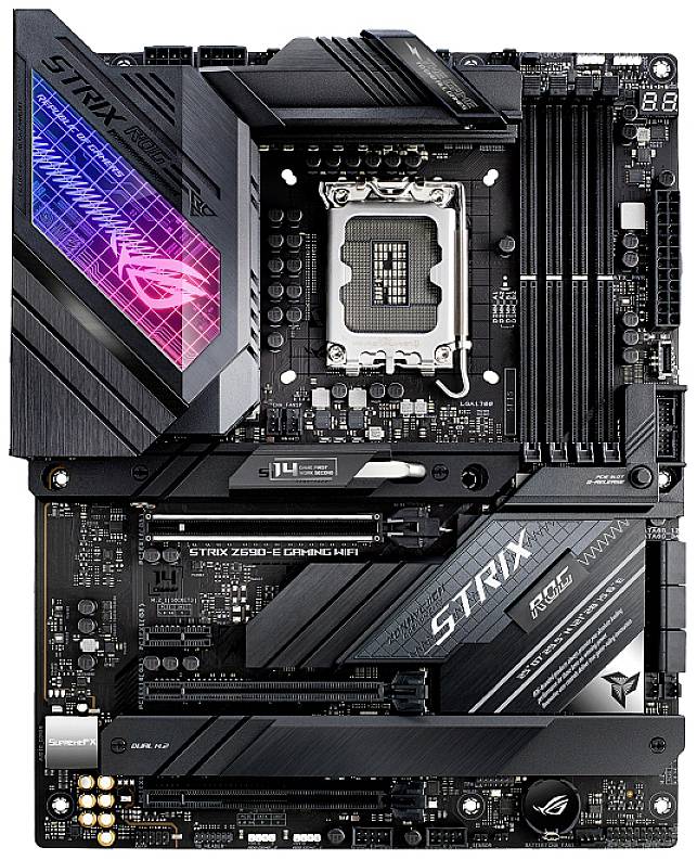 Asus ROG STRIX Z690-E GAMING WIFI Mainboard Sockel (PC) Intel® 1700 Formfaktor (Details) ATX Mainboard-Chipsatz Intel® Z690