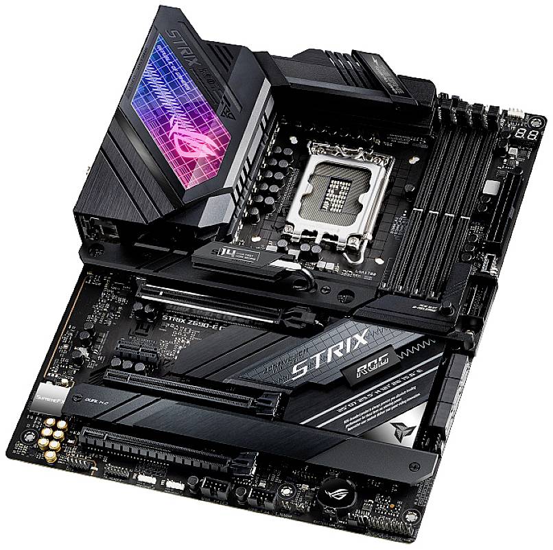Asus ROG STRIX Z690-E GAMING WIFI Mainboard Sockel (PC) Intel® LGA 1700 Formfaktor (Details) ATX Mainboard-Chipsatz Intel® Z690