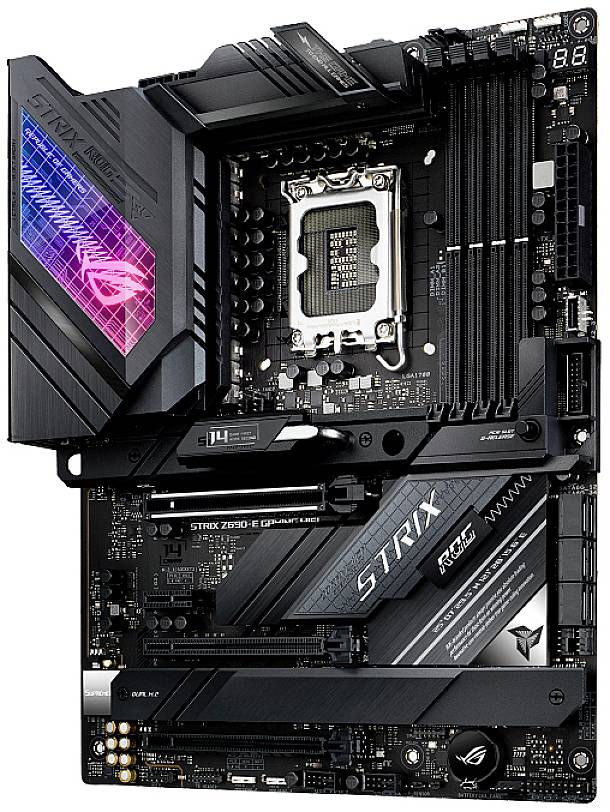 Asus ROG STRIX Z690-E GAMING WIFI Mainboard Sockel (PC) Intel® LGA 1700 Formfaktor (Details) ATX Mainboard-Chipsatz Intel® Z690