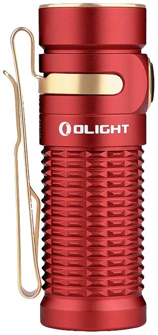 OLight Baton 3 Premium Red LED Taschenlampe akkubetrieben 1200 lm 33 h 53 g
