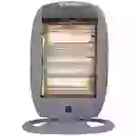 SHX SHX24HS1200 Halogenheizer 30m² Silber, Schwarz SHX SHX24HS1200 Halogenheizer 30m² Silber, Schwarz