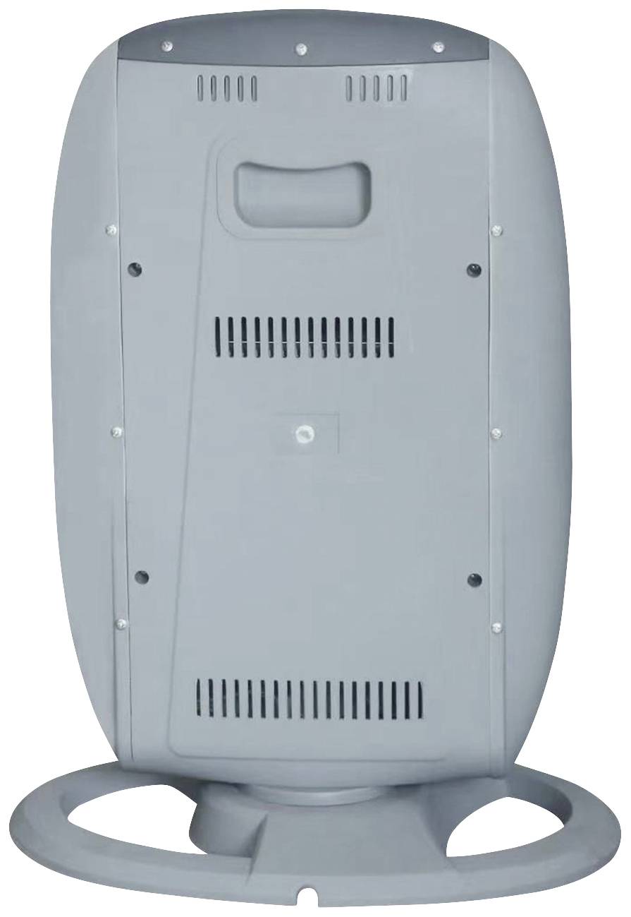 SHX SHX24HS1200 Halogenheizer 30m² Silber, Schwarz