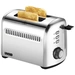 Unold 2er Retro Toaster Kontrollleuchte Edelstahl Unold 2er Retro Toaster Kontrollleuchte Edelstahl