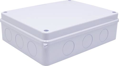 TRU COMPONENTS TC-RB 255x200x80 TC-10256552 Installations-Gehäuse ABS Kunststoff Weiß 1St.