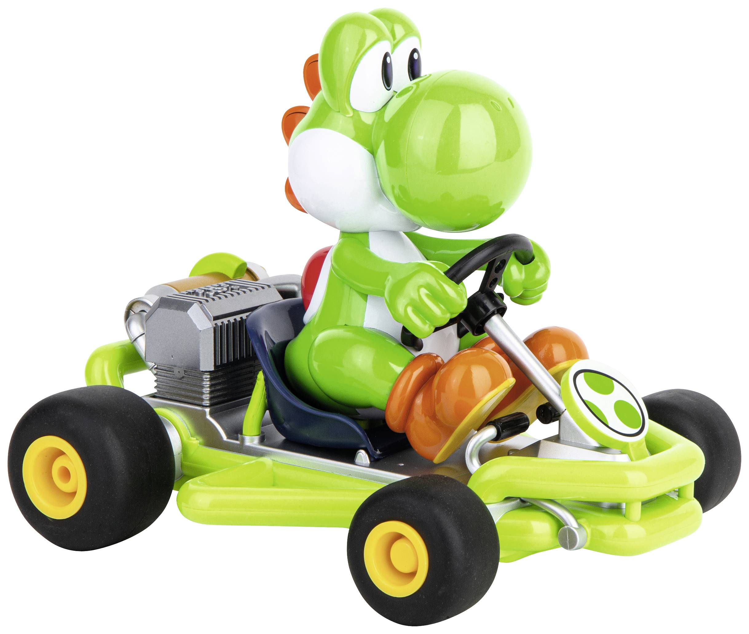 Carrera RC 370200988 Pipe Kart, Yoshi RC Einsteiger Modellauto Elektro Rennwagen