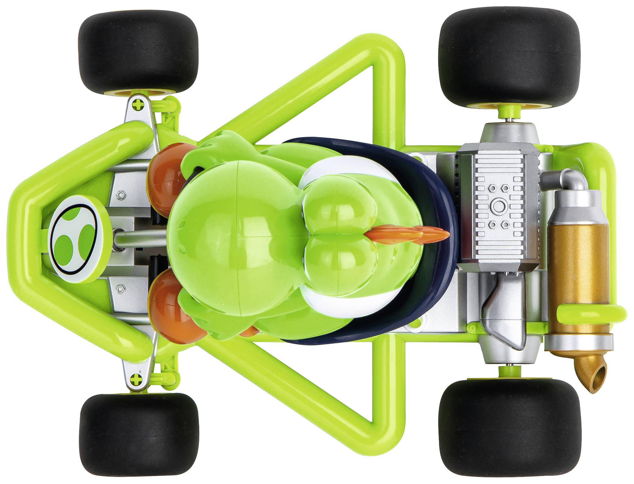 Carrera RC 370200988 Pipe Kart, Yoshi RC Einsteiger Modellauto Elektro Rennwagen