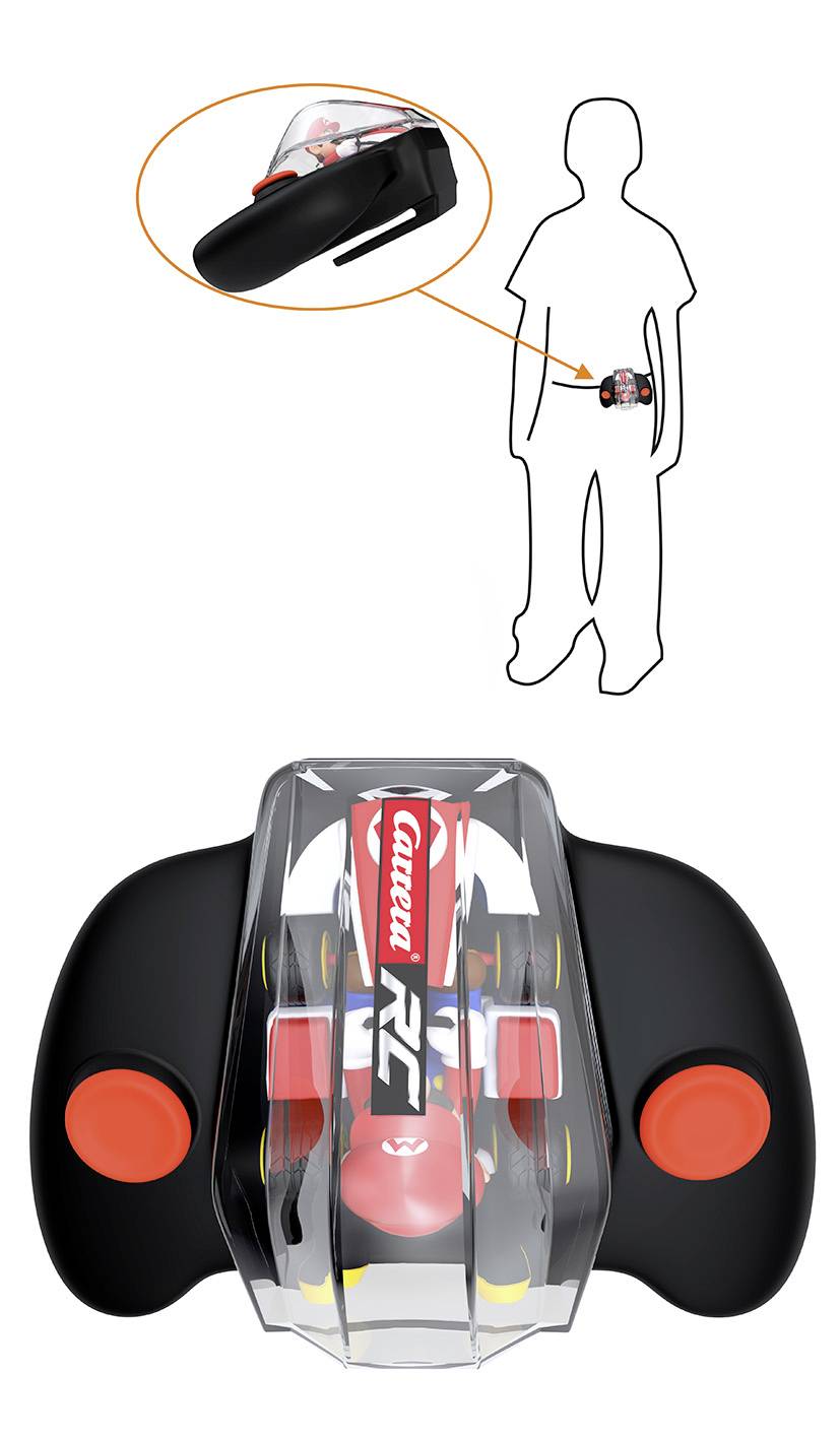 Carrera RC 370430002P Mario RC Einsteiger Modellauto Elektro Rennwagen