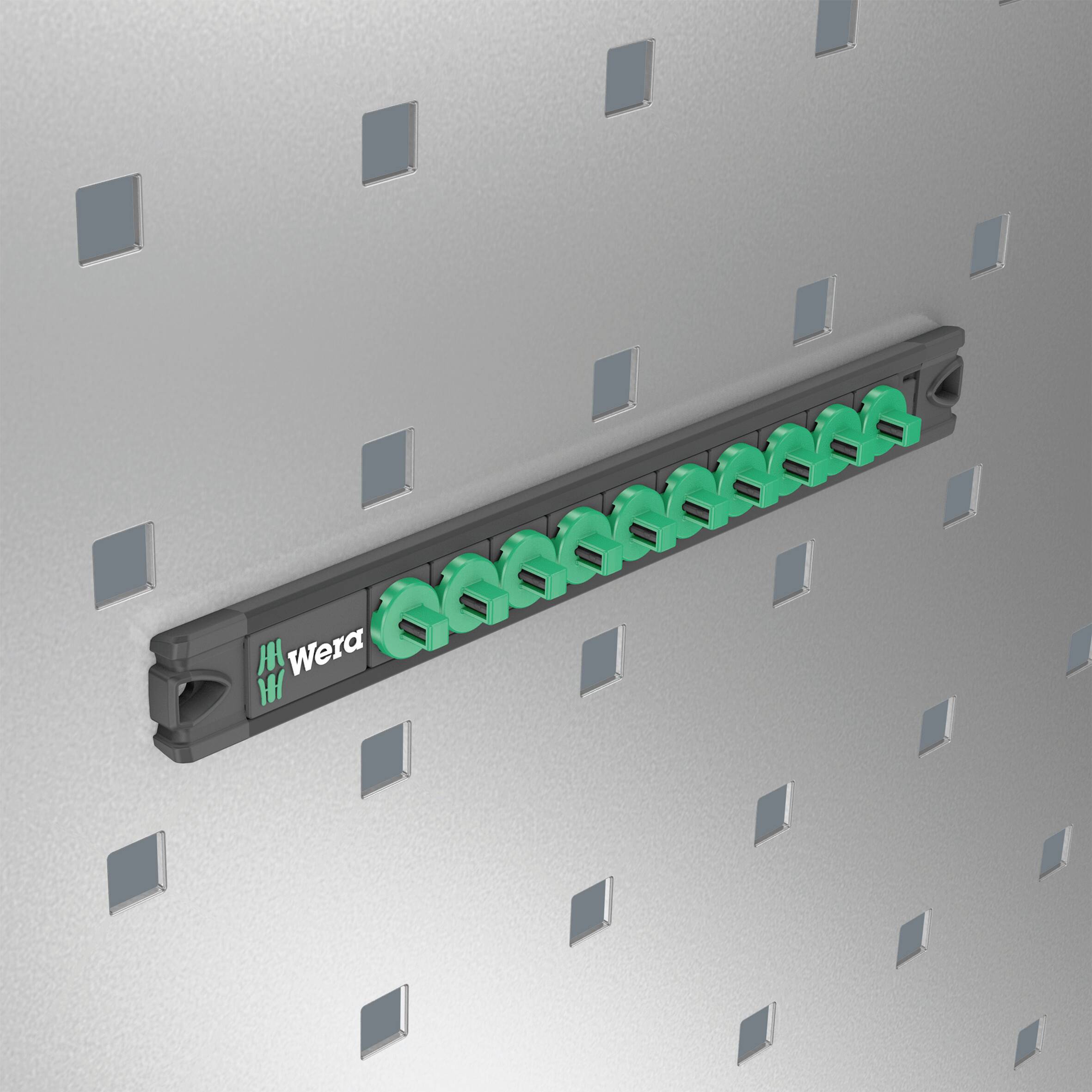 Wera 05136420001 9600 Nuss-Magnetleiste Twist-to-lock 1/4" 1St.