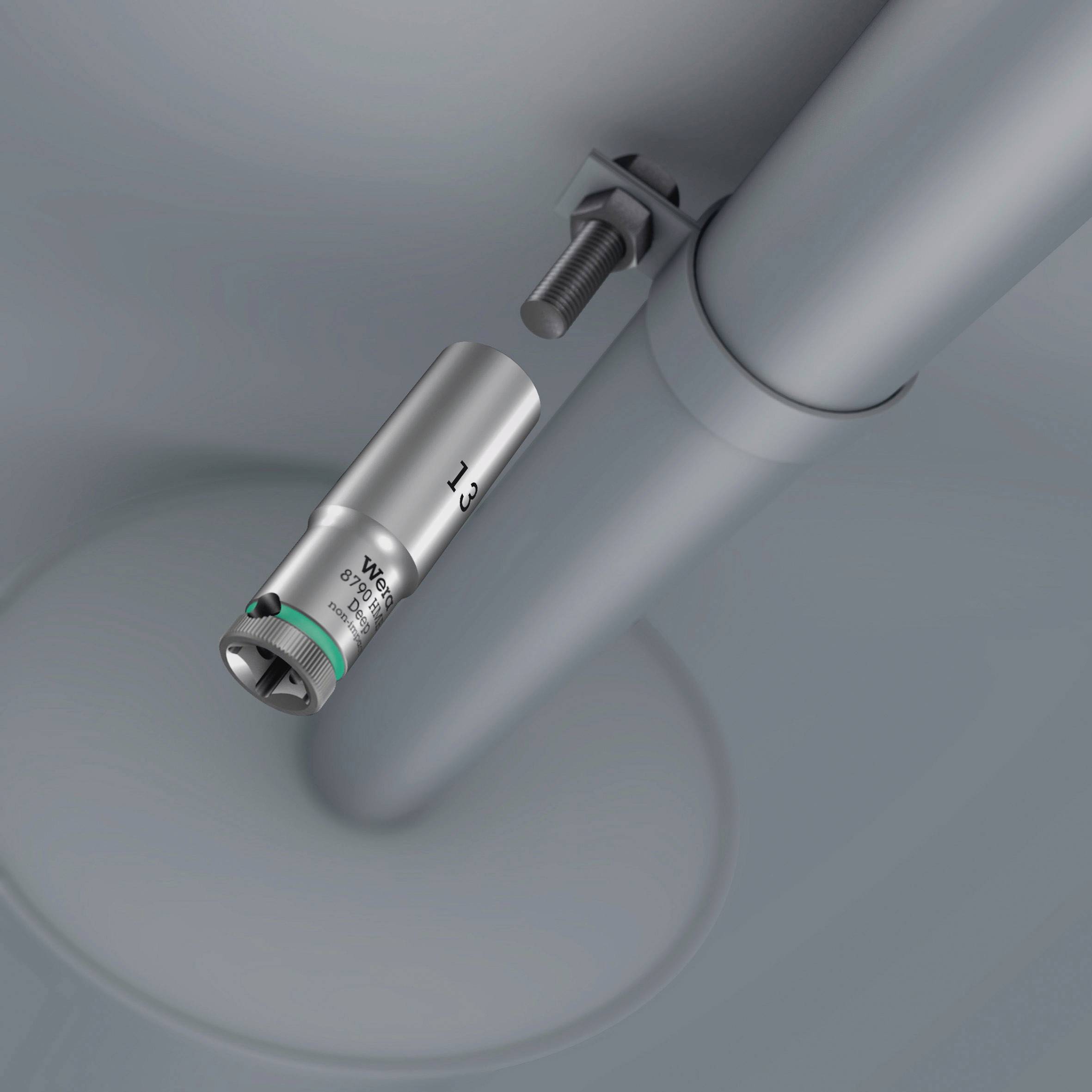 Wera C Deep Steckschlüsselsatz zöllig 1/2" 6teilig 05005470001