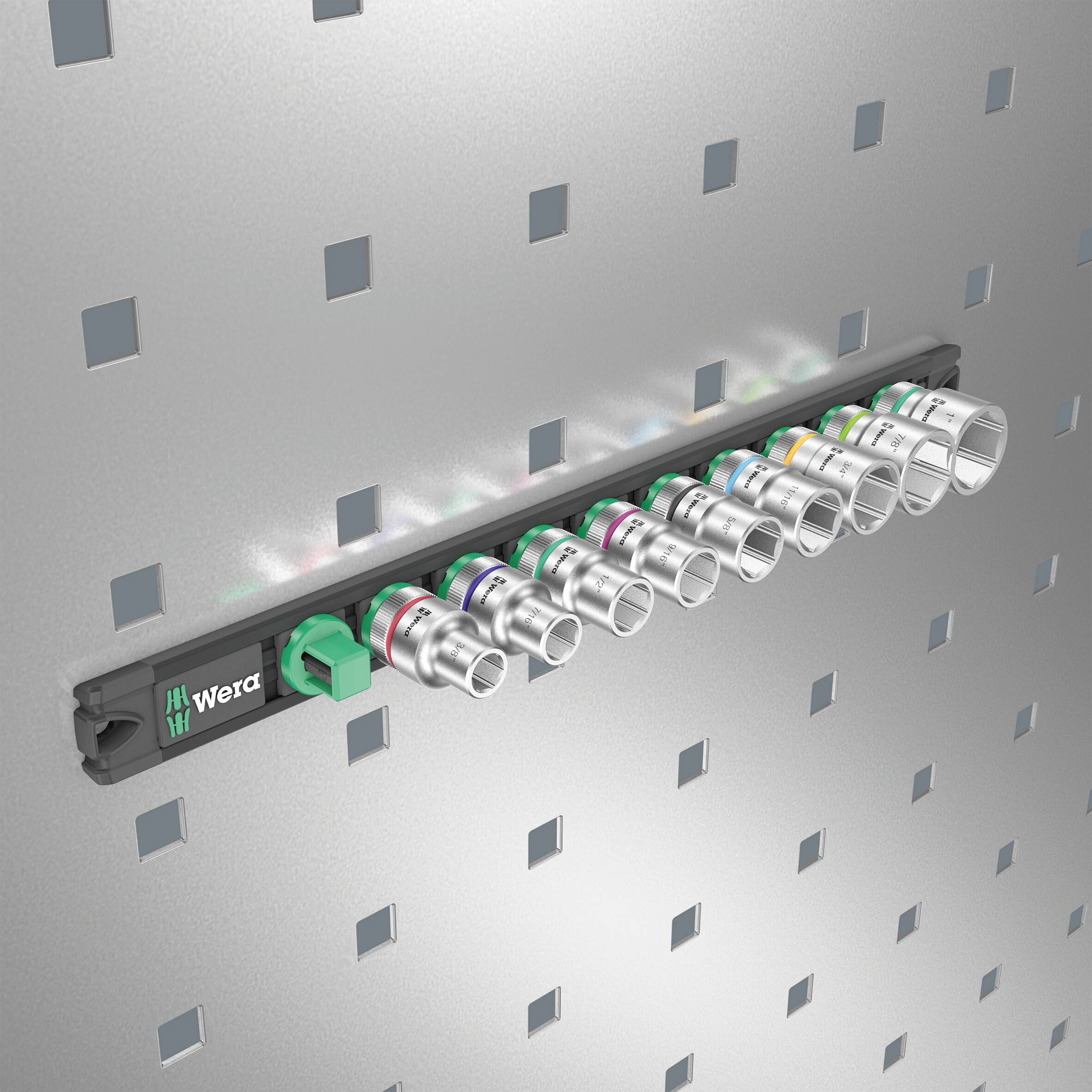 Wera C Imperial Steckschlüsselsatz zöllig 1/2" 9teilig 05005480001