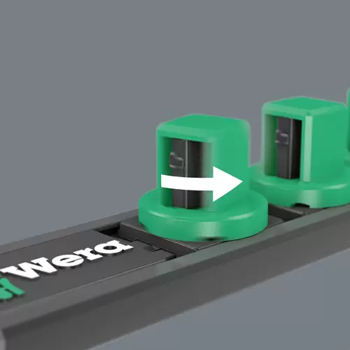Wera A Imperial Steckschlüsselsatz zöllig 1/4" 9teilig 05005420001 Wera A Imperial Steckschlüsselsatz zöllig 1/4" 9teilig 05005420001