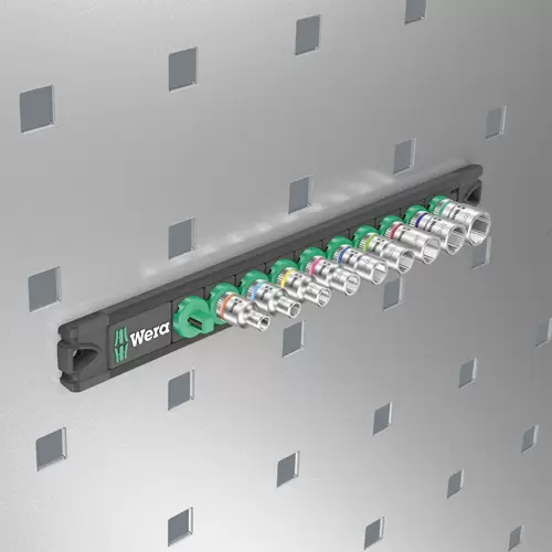 Wera A Imperial Steckschlüsselsatz zöllig 1/4" 9teilig 05005420001 Wera A Imperial Steckschlüsselsatz zöllig 1/4" 9teilig 05005420001