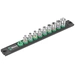 Wera A Imperial Steckschlüsselsatz zöllig 1/4" 9teilig 05005420001 Wera A Imperial Steckschlüsselsatz zöllig 1/4" 9teilig 05005420001
