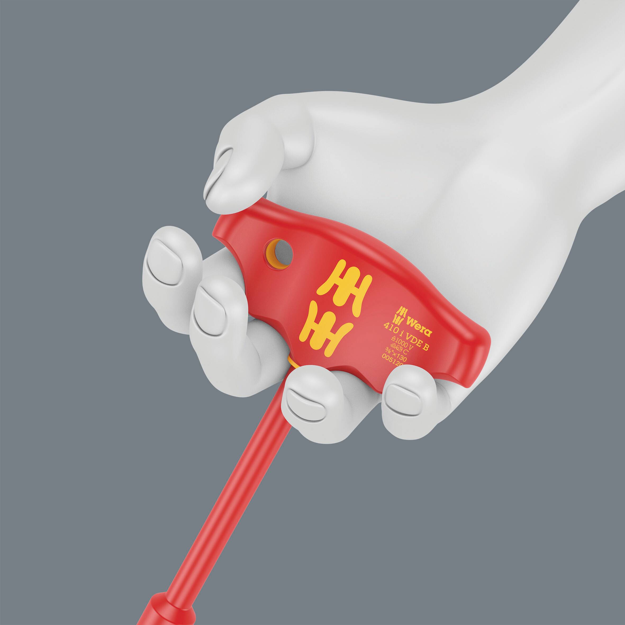 Wera 410 i VDE B Vierkant-Schraubendreher