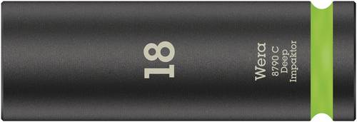 Wera 8790 C Impaktor Deep 05004835001 Innen-Sechskant Steckschlüsseleinsatz 18 mm 1/2 (12.5 mm)