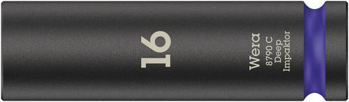Wera 8790 C Impaktor Deep 05004833001 Innen-Sechskant Steckschlüsseleinsatz 16 mm 1/2 (12.5 mm)